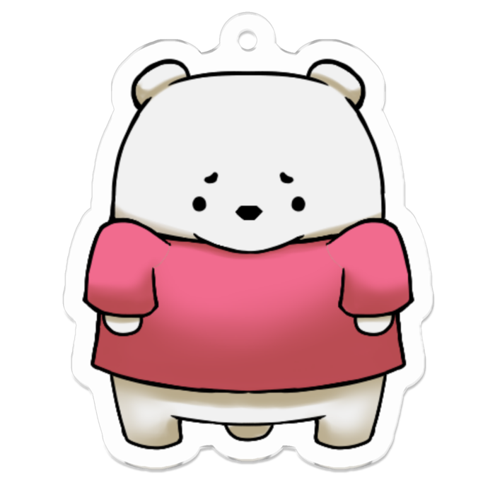 はくおう君アクリルキーホルダー５