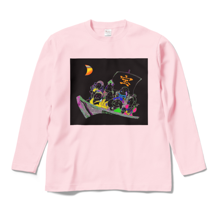 ロングスリーブTシャツ - M - ライトピンク