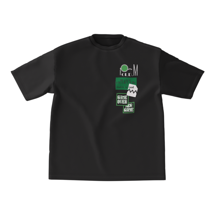 ビッグシルエットTシャツ - M - 両面