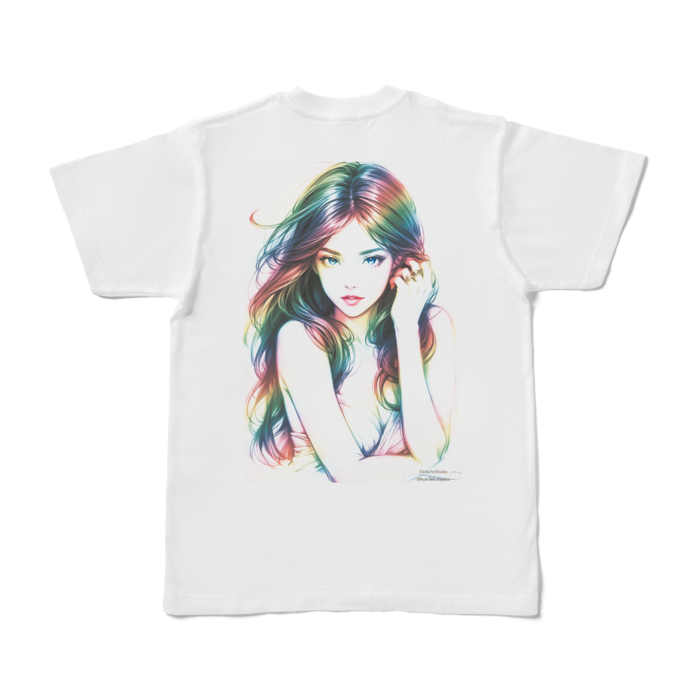 (背面プリント)Dream Woman Tシャツ - S - 白