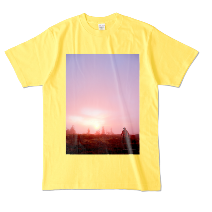 カラーTシャツ - L - イエロー (濃色)