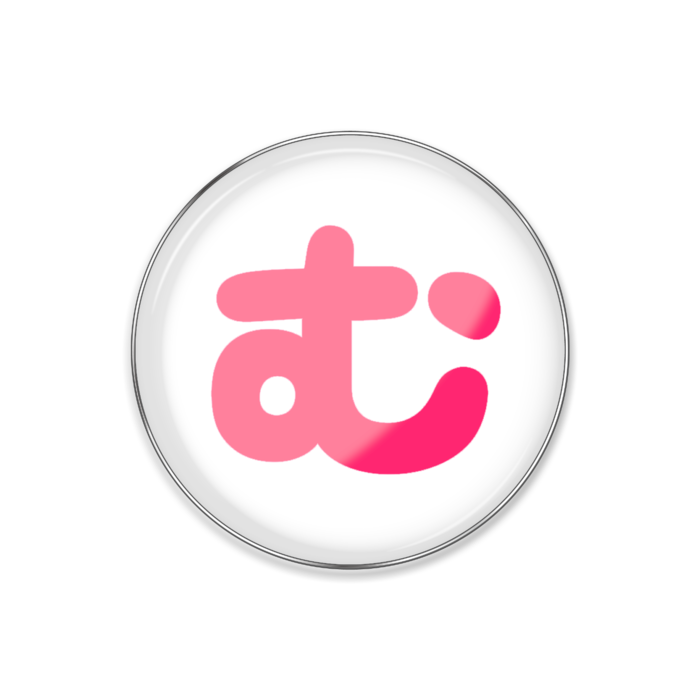 ピンバッジ - 丸形25mm