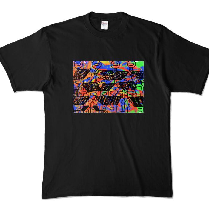 カラーTシャツ - XL - ブラック (濃色)