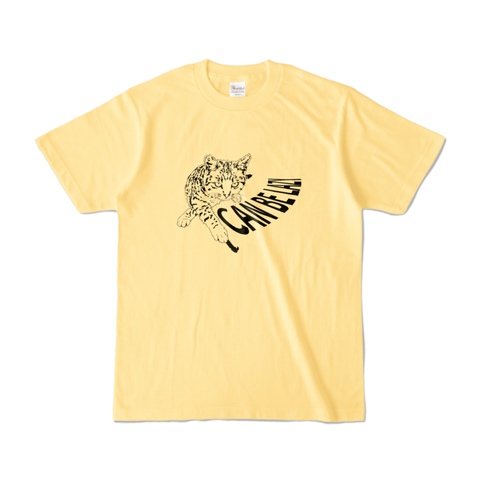 カラーTシャツ - S - ライトイエロー (淡色)