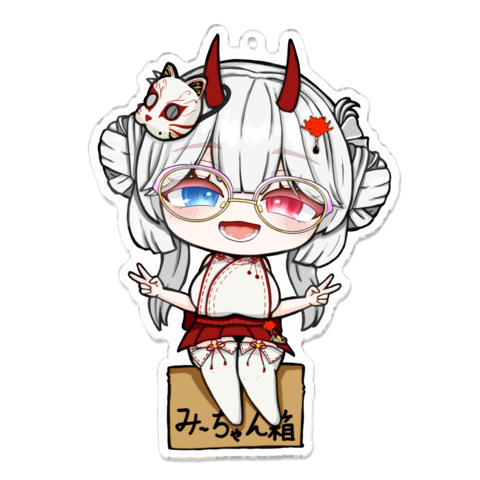 アクリルキーホルダー - 100 x 100 (mm)