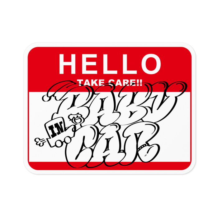 ステッカー - 100 x 100 (mm)