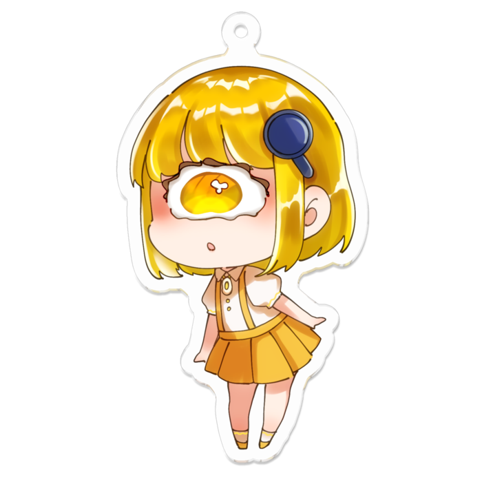 アクリルキーホルダー - 70 x 70 (mm)