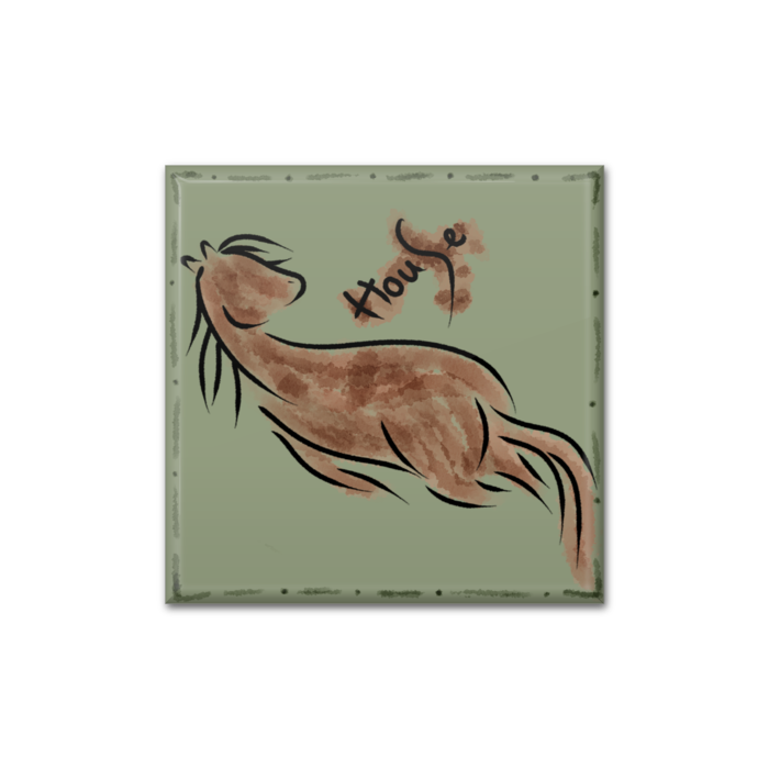 缶バッジ - 四角形40mm