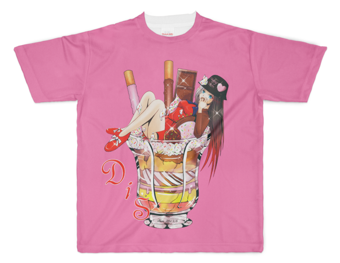 フルグラフィックTシャツ - XL - 正面印刷のみ