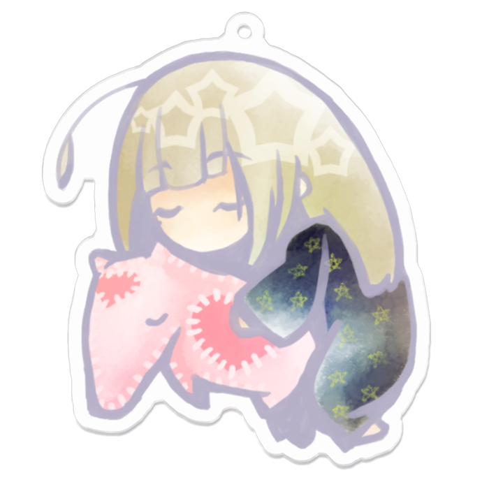 アクリルキーホルダー - 70 x 70 (mm)