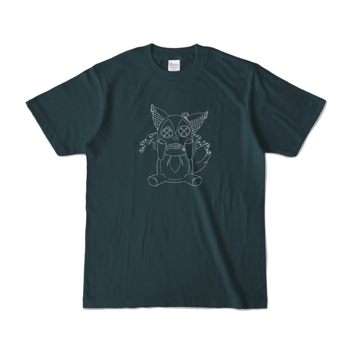 カラーTシャツ - S - デニム (濃色)