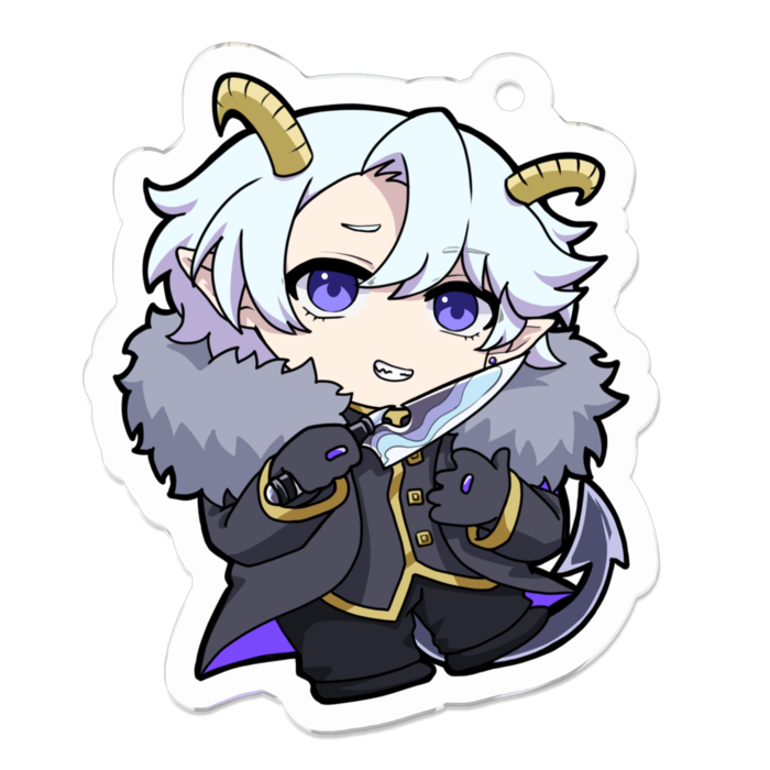 栗矢アキラアクリルキーホルダー - ロシュ限界 - BOOTH