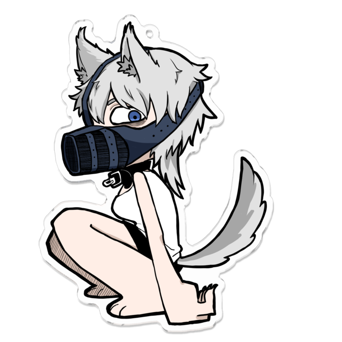 アクリルキーホルダー - 100 x 100 (mm)