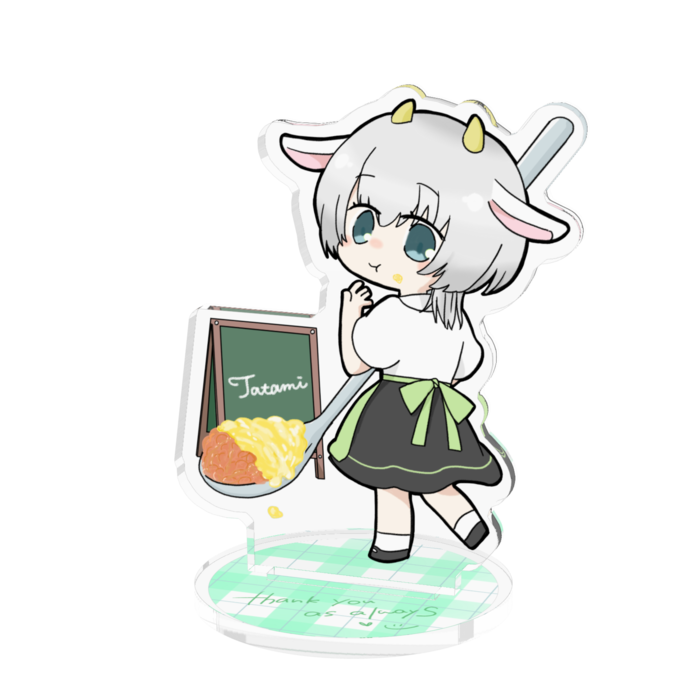 アクリルフィギュア - 70x70mm