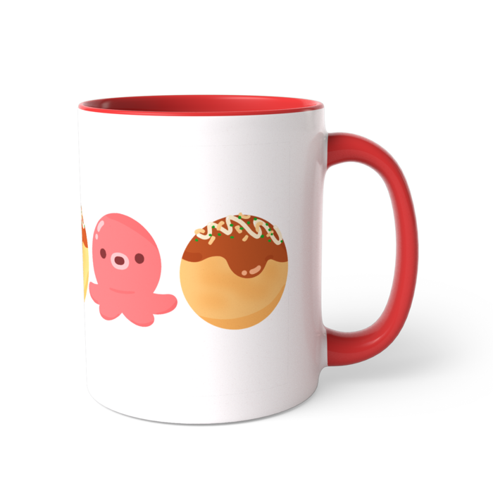 ツートンカラーマグカップ - 直径 8.2cm / 高さ 9.5cm