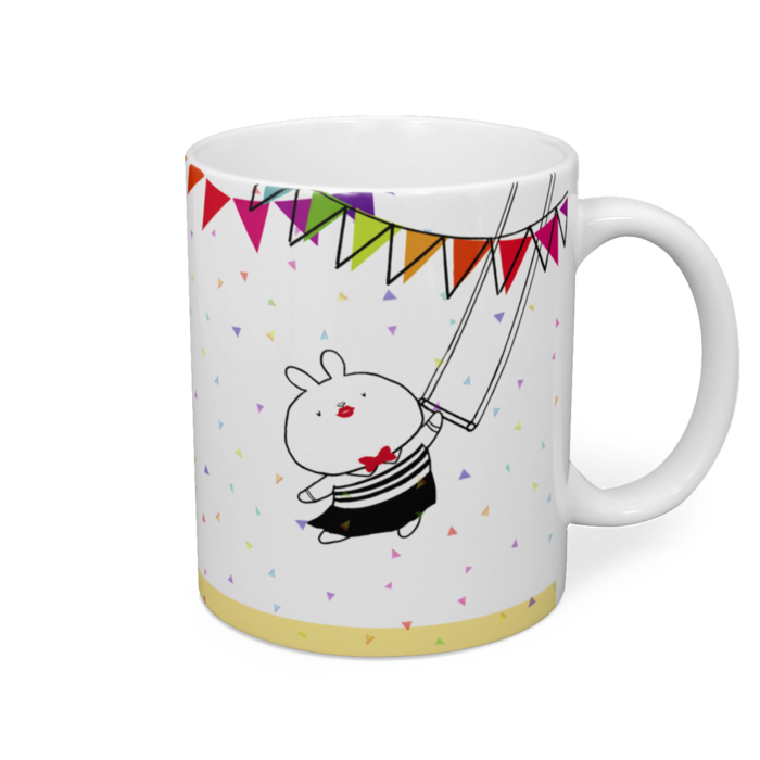 マグカップ - 直径 8 cm / 高さ 9.5 cm