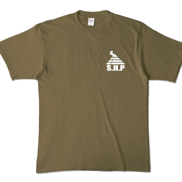 カラーTシャツ - XL - オリーブ (濃色)