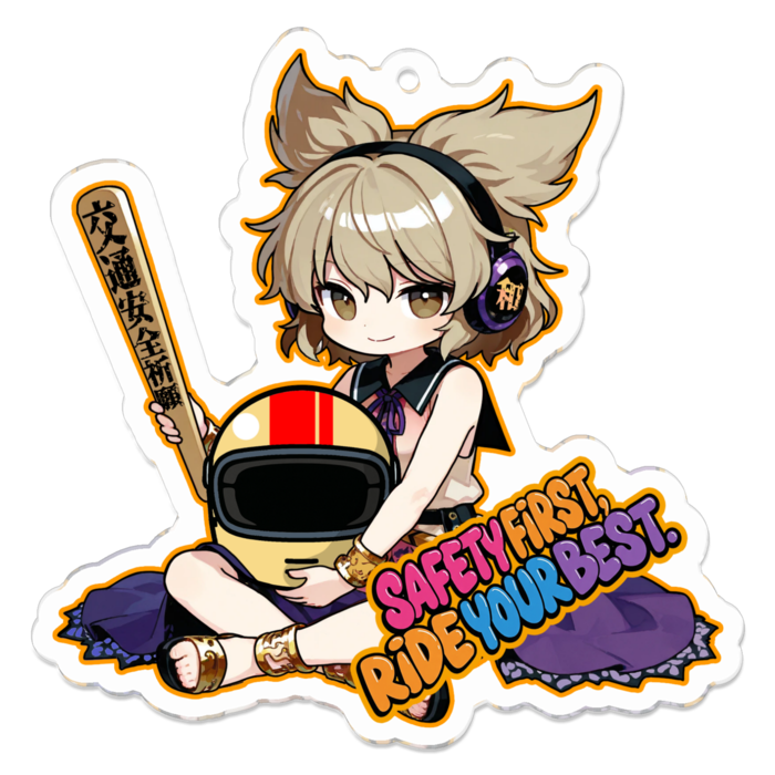 アクリルキーホルダー - 70 x 70 (mm)