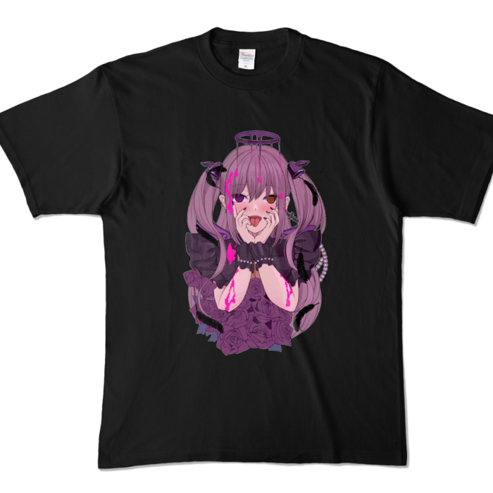 カラーTシャツ - XL - ブラック (濃色)