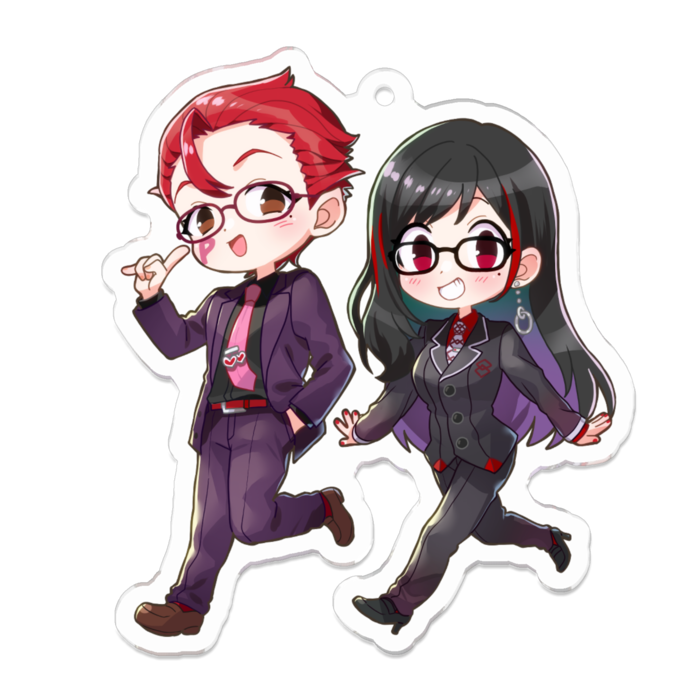 アクリルキーホルダー - 70 x 70 (mm)