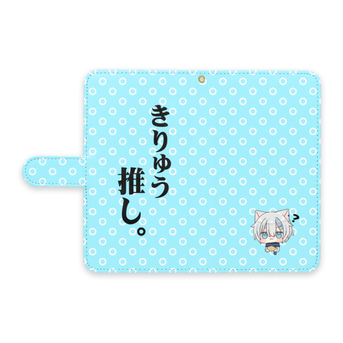 手帳型Androidケース - L - ストラップ穴 あり