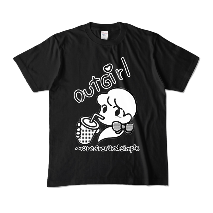 カラーTシャツ - M - ブラック (濃色)