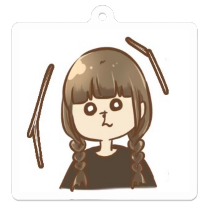 アクリルキーホルダー - 50 x 50 (mm)(1)