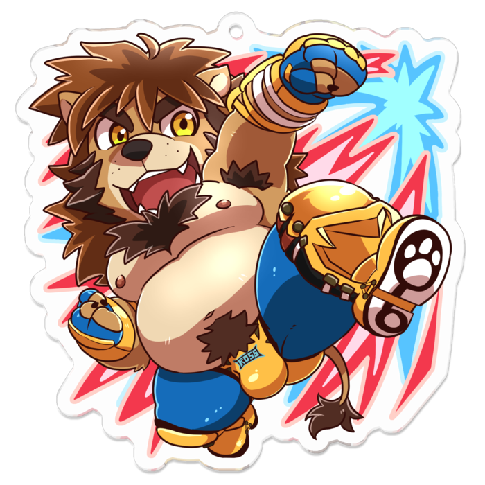 アクリルキーホルダー - 70 x 70 (mm)