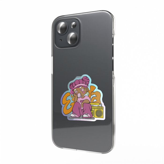 オーロラスマホステッカー - W55 × H91mm 以内