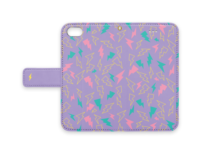 手帳型iPhoneケース - iPhone7 - ストラップ穴 あり