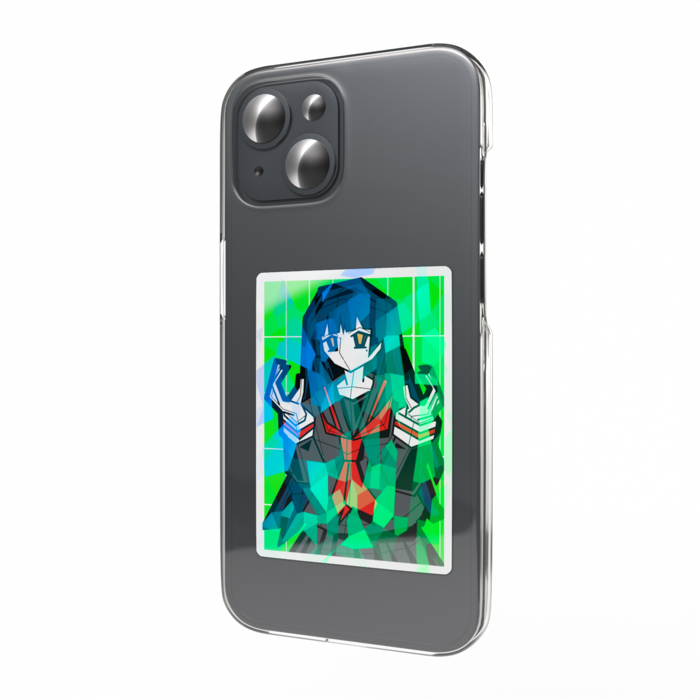 ホログラムスマホステッカー - 縦(1)