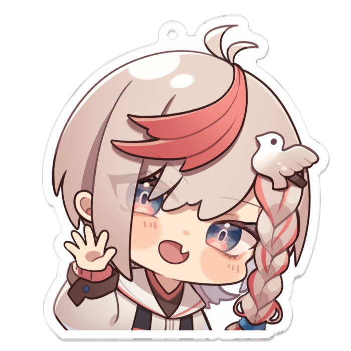 アクリルキーホルダー - 70 x 70 (mm)