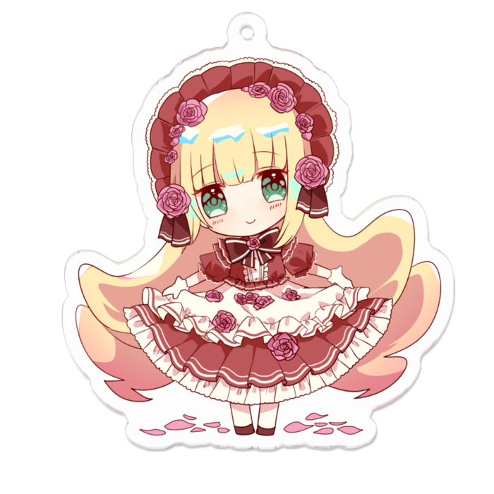アクリルキーホルダー - 70 x 70 (mm)