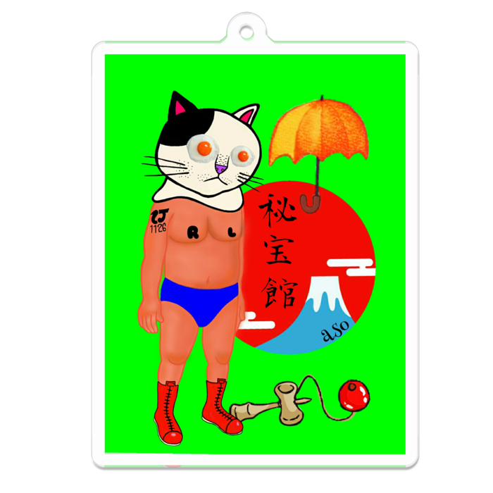 アクリルキーホルダー - 70 x 70 (mm)