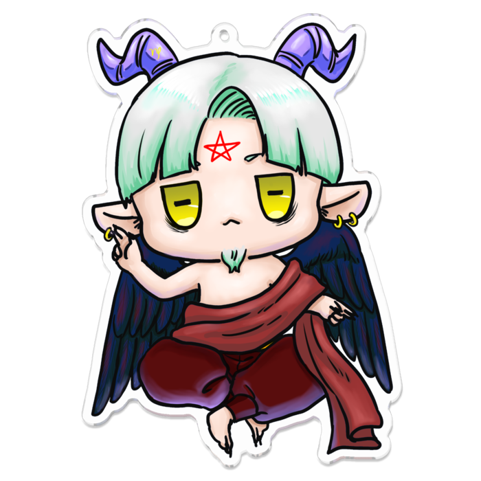 アクリルキーホルダー - 100 x 100 (mm)