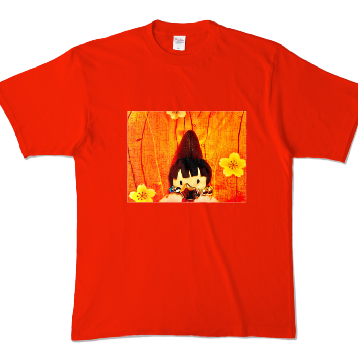 カラーTシャツ - XL - レッド (濃色)