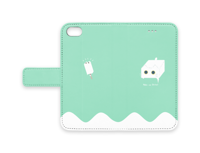 手帳型iPhoneケース - iPhone 8 / 7 / SE2 - ストラップ穴 なし