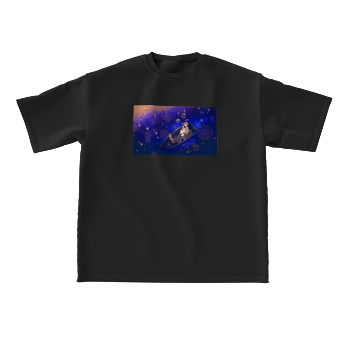 ビッグシルエットTシャツ - L - 両面