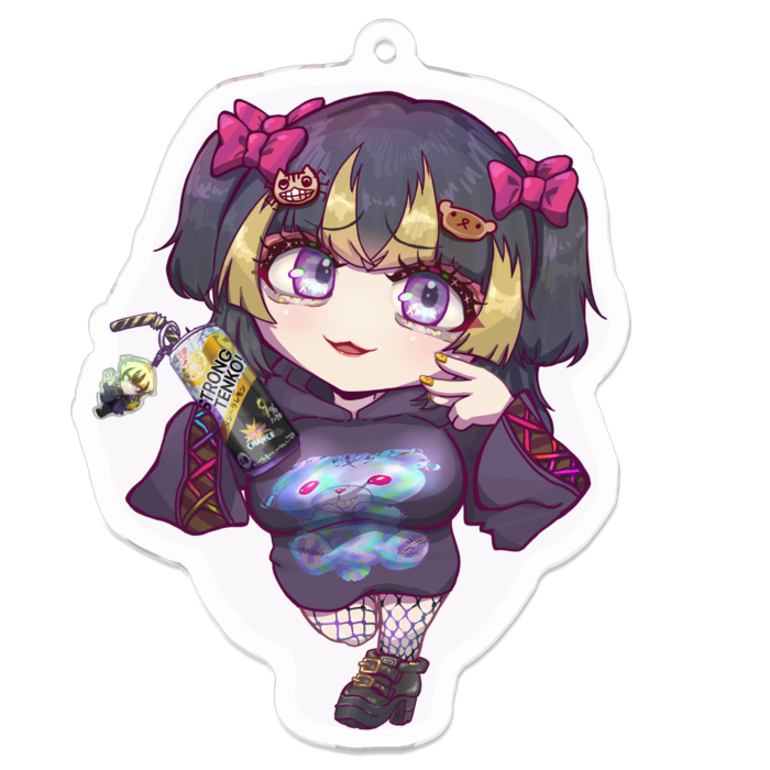 アクキー - 70x70mm (Mサイズ)
