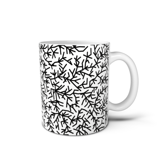 マグカップ - 直径 8 cm / 高さ 9.5 cm