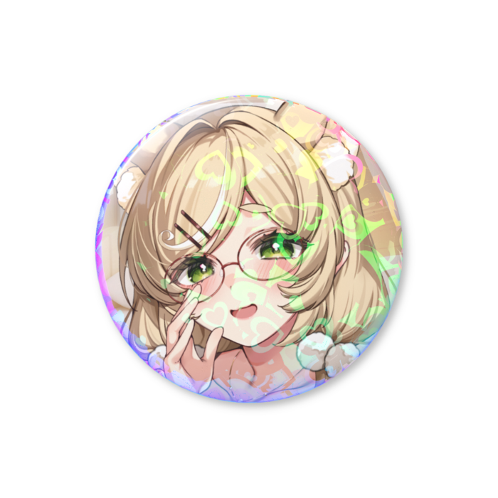 ホログラム缶バッジ - 56mm