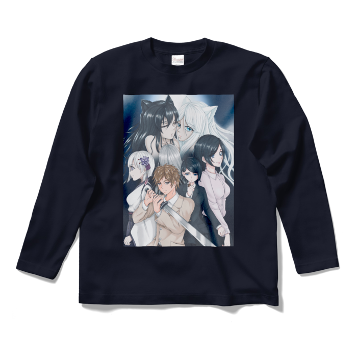 ロングスリーブTシャツ - S - ネイビー