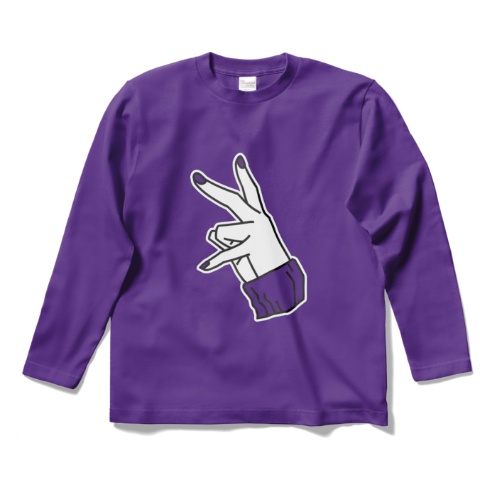 ロングスリーブTシャツ - S - パープル