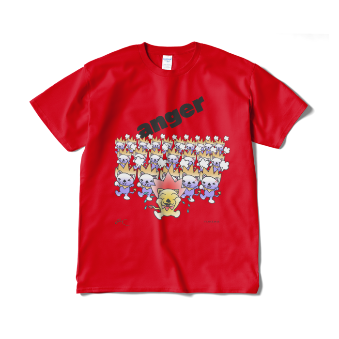 Tシャツ（短納期） - XL - レッド