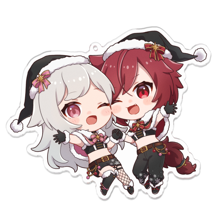 アクリルキーホルダー - 100 x 100 (mm)