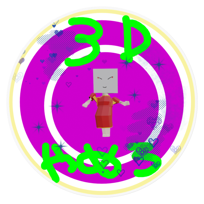 ステッカー - 160 x 160 (mm)