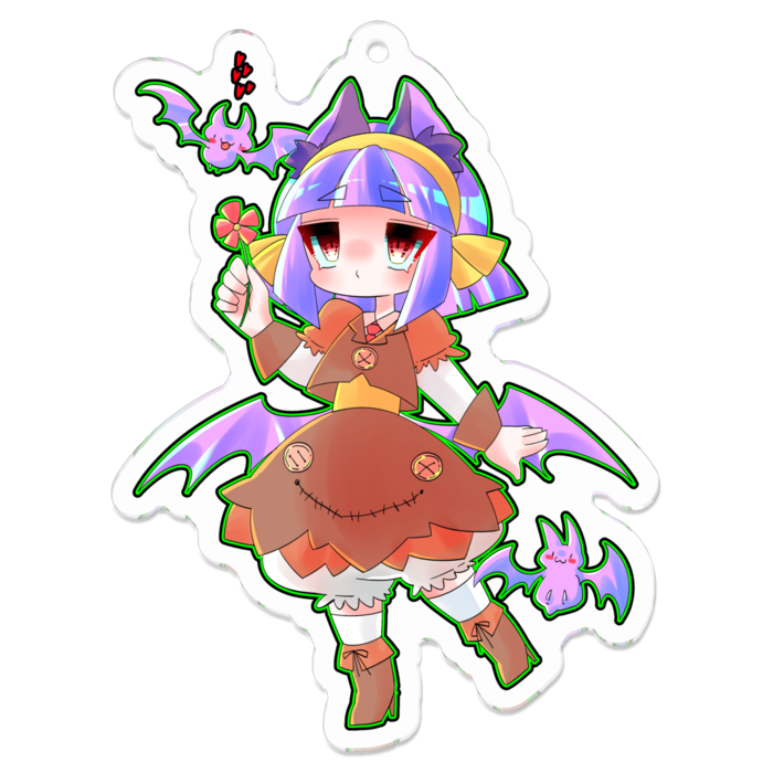 アクリルキーホルダー - 70 x 70 (mm)