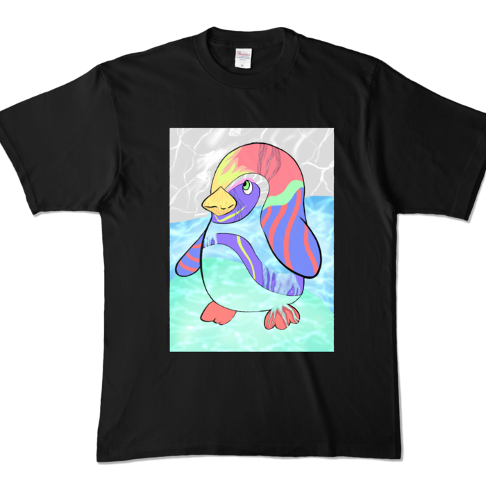 カラーTシャツ - XL - ブラック (濃色)