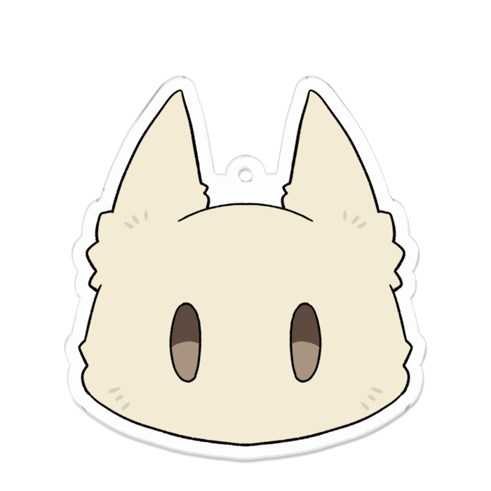 アクリルキーホルダー - 70 x 70 (mm)