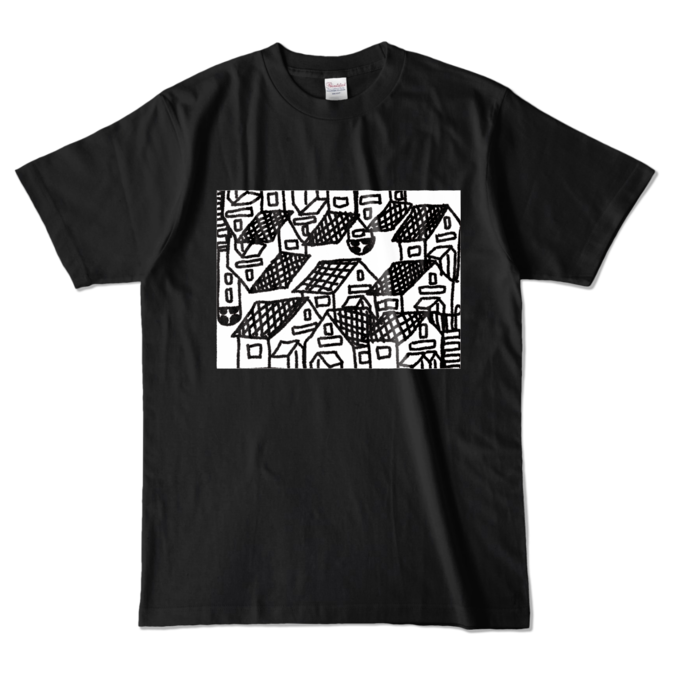 カラーTシャツ - L - ブラック (濃色)